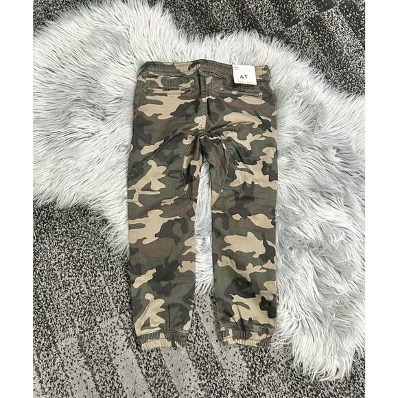 Dopple Warp + Weft Arn Stockholm Jogger Green Camo Pants Boys Size 6T (MSRP $35) - Picture 3 of 3